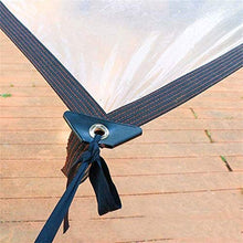 MHBGX Grande Tela Cerata Resistente, Teloni, Tela Cerata Trasparente Morbida Pe Panno Antipioia Antivento Bonsai Auto Tela Cerata Copertura Piante da Giardino Mantenere Caldo Film Copertura Serra,Chi