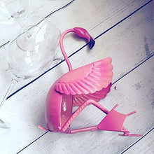 LHQ-HQ Wine Rack Holder Flamingo Vino scaffale di Metallo Scultura Scultura Pratica della Decorazione della casa Vino Interni Stand Crafts