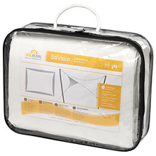Sol Royal Tenda a vela rettangolare SolVision 3x4m parasole traspirante per esterni - contro sole e raggi UV - bianco