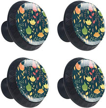 Red Squirrel Pomelli per Porta Set di 4 Pomelli per Mobili Manopole per Cassetti Cucina Armadio Vetro