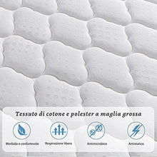 Vesgantti Materasso Una Piazza e Mezza, Materasso 120X190, H26cm Materasso a Molle Indipendenti Insacchettate & Schiuma Traspirante, Design Ergonomico 7 Zone Differenziate, Medio Rigido Bianco