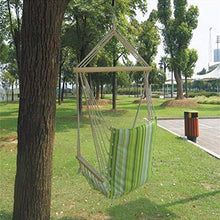LHAHGLY - Amaca da appendere in corda di cotone, con bracciolo, capacità 199,6 kg, ideale per interni esterni, patio, terrazza, cortile, giardino, amache, supporti e accessori