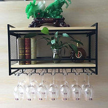 Portabottiglie Da Parete In Metallo Porta Bottiglie E Vetro Pratico Scaffale Per Bottiglie Di Vino- Portabottiglie Da Parete, Portabottiglie Da Vino, Decorazione Stile Retrò Industriale