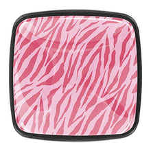 Motivo zebrato rosa 4 PCS Pomelli per Porta, Pomolo per Mobile, Pomelli per Mobili con Viti, Maniglia per Armadietto, Pomelli per Porta, Pomelli per Cassetti per Porta, Armadio, Cassetto e Credenza