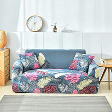 LYHONG Copridivano Stile Nordico Copridivano Copridivano Elastico in Cotone per Soggiorno Copridivano Asciugamano Divano Singolo/Due/Tre/Quattro Posti, Fantasia 16, Federa 45X45-2Pc