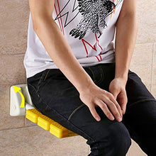 MGMDIAN Bagno Sgabello Doccia Sgabello Pieghevole Sedile Bagno Antiscivolo Doccia a Muro Accessori da Bagno (Color : Yellow)