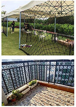 Protective net decoration / Stair Protezione rete di sicurezza ambientale netto casa Balcone Bambini Scuola materna Playground anticaduta Net Pet sitter giocattolo gatto netto Interni Esterni Nero Rin