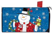 XJ-JX Neve Giorno Cheer Natale Magnetico Casella Postale Copertura Pupazzo di Neve Standard