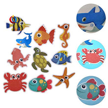 Cabilock 10 Pezzi Adesivi Antiscivolo Vasca da Bagno per Bambini Cartone Animato Antiscivolo Bagno Vasca da Bagno Decalcomanie Battistrada per Doccia
