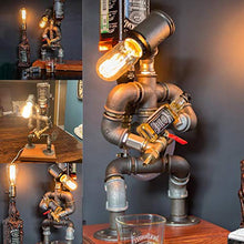 Syfinee 2020 Creative Steampunk Industrial Lamp Wine Dispenser Bar Supplies Home Decor