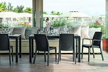 Bica 9093.4 Indiana Sedie, Antracite, 99x59x180 cm, 57x59x86 cm