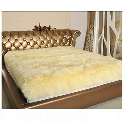 SATATAM 100% lana, Futon coprimaterasso Tatami tappetino tappetino Yoga tappeto B 180 x 200 cm