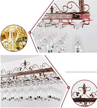 GJSN Scaffale per Vino, Ferro Battuto Nero/Bronzo Portavolo Regolabile la Gravità Regolabile Può Appendere Una Varietà Di Tazze a Forma Di Fiore Europeo 100 Cm: 10 Slot Hang 40 Tazze 120 Cm: 12 Slo