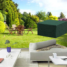 Fodere per sedie da tavolo 152 * 104 * 71 cm, fodere per mobili da giardino per esterni, fodere per mobili da giardino, con maniglie e cordino per orlo durevole, tessuto resistente ai raggi UV 60