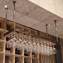 HJ-Golf Rack per armadietti per stoccaggio per Goblet Porta Bicchiere Calice Sospensione Bicchiere da Vino Portapiatti da Appendere for Vino Staffa di Ferro per Bottiglie di Vino per Vino