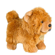 Yfkjh Simulazione di Chow Chow, simpatico peluche per bambini regalo di compleanno 24 cm (altezza) x 32 cm (lunghezza).