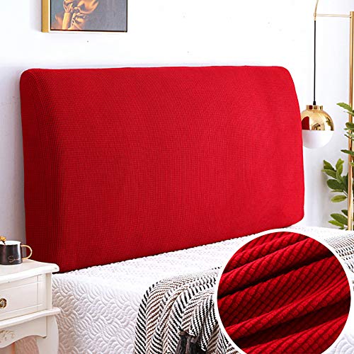 Copertura Per Testiera Per Letto, Copri Testata Letto, Fodera Elastica Estensibile Protezione, Coprire Antipolvere, Addensare AntiGraffio Cuscino Morbido Lavabile Decorazione,A-180 * 80CM