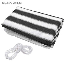 Recinzione Copertura per Balcone Protezione della Privacy Schermo Copertura della Piattaforma della Piscina per Protezione Solare Blu/Nero | 2 Colori Disponibili - Cover Protettiva per Schermo