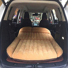 Lettino da viaggio Lettino da viaggio Sedile posteriore Air letto portatile viaggio gonfiabile letto aria della base auto gonfiabile letto su due lati che si affolla Materasso con built-in cuscino 5-2