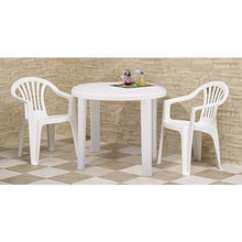 BICA Barbados Tavolo, Bianco, 88.5x88.5x6 cm