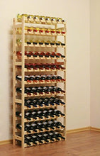MODO24 - Cantinetta per Vini in Legno Non trattato, Legno, Non trattato, 72.5 x 25.0 x 166.0 cm