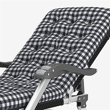 LLSS Lettini da Giardino e poltrone reclinabili Bianchi e Neri Mobili da Esterno Letto Pieghevole con Cuscino Lettino Prendisole Sedia Regolabile per la Spiaggia Piscina Patio