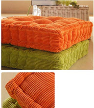 WEIZI 1 pz Cuscino per Sedia Cuscino per Sedile Cuscino Imbottito per Giardino Interno Sedia da Pranzo Cuscino per Sedia Cuscino per Sedia Cuscino per Sedia (Arancione 40X40 Rotondo)