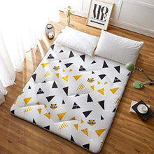 YOLL Coprimaterasso in microfibra Pieghevole Futon Materasso 90 * 200cm~180 * 200cm Matrimoniale Singolo da Terra Tatami stuoie, Addensare Trapuntato Stile Giapponese Futon Coperta futon b