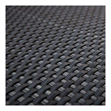 Haga® Rattan PE frangivista per balcone Antracite 0,9 m Br.Vendita al metro.