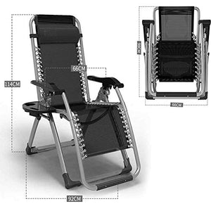 2 Sedie Sdraio Gravity Zero - Reclinabili, Imbottite, Portavivande, Portata 120kg - Foto 10