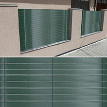 sensoreve - Kit di lamelle oscuranti in PVC, lunghezza 50 m, colore: Verde