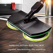 SSAYY Spray Mop Mop Rotante Elettrico Senza Fili Pulizia Mop Rotante Portatile Spazzola per Pavimenti Alimentata A Batteria Ricaricabile Spazzola per Pavimenti A Parete