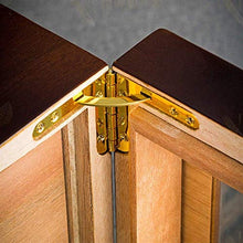 KEKEYANG humidor Accessori Sigaro con Legno di Cedro Cedar Cigar Box reso visibile della Vernice impiallacciatura Humidor Sigaro