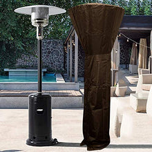 HUACHENG Copertura Impermeabile Resistente del riscaldatore del Patio della Piramide del Gas della Copertura di mobili da Giardino Copertura Impermeabile dei mobili da Giardino Nero-L
