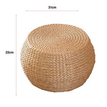 Sgabelli in Rattan Fatti a Mano, Poggiapiedi del Soggiorno, Sgabello da Tavolino da caffè alla Moda Creativa, Sgabello da Divano per La Casa, Robusto E Resistente in Rattan