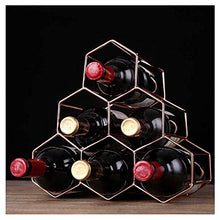 mmmy Portabottiglie, portabottiglie in Metallo, ripiano da Tavolo Dorato, portabottiglie per Vino da appoggio, Creativo Europeo in Metallo Spazzolato Oro e cantinetta per Vino Design