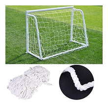 MFLASMF Rete di Sicurezza Protezione per Balcone Rete Sostitutiva per Porta da Calcio, Rete Sostitutiva per Porta da Calcio Rete Durevole Attrezzatura da Rete 4x6m Inclusa Fascetta per cav