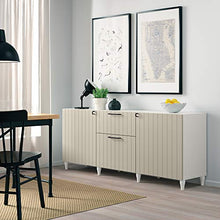 SUTTERVIKEN anteriore/cassetto 60x38 cm grigio-beige