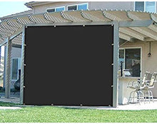 QFLY paravento da esternoSchermo per la Privacy Rete per Recinzione per Balcone Fascia per Parabrezza in Garza antifurto legata e recinzioni Decorative in Corda