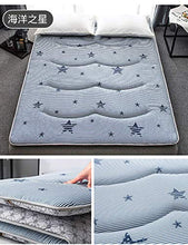 HKX Tappetino, futon Sottile coprimaterasso coprimaterasso Pieghevole Pieghevole Portatile-B 120x200cm (47x79 Pollici)