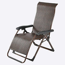 Sedia A Sdraio Da Giardino In Rattan, Sedia A Sdraio Pieghevole, Sedia Di Vimini Portatile Portatile Della Famiglia Balcone Ufficio Per Il Tempo Libero Sheast Sedia Per Il Tempo Libero, Per Giardino G