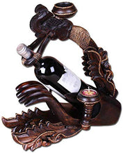 LHQ-HQ Wine Rack creativi Mestieri Scultura in Legno Bergamotto Wine Rack Home Club dei Mestieri creativi