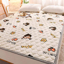 Materassi Tatami Domestici, materassi Sottili, materassi Antiscivolo, Imbottiture Termiche Singole e Doppie Primaverili e Autunnali, 90 * 200 cm