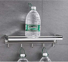 HYJMJJ Great Coat Ganci, Bagno Rack Mensola da Bagno 304 Parete in Acciaio Inox Montaggio a ripiano Mensola Bagno Tieni la Grande Vita.