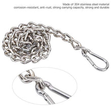 Jeanoko - Catena da appendere in acciaio inox, utile e durevole, per appendere la catena di carico e la catena antiruggine, semplice per esterni, per cinghie di sospensione
