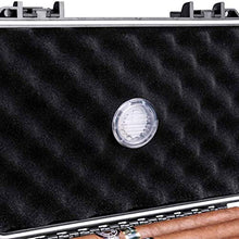 SMEJS Handmade Cigar Humidor - Cedro-Allineato umidificatore e Rimovibile Vassoio Portatile Leggero Cigar Box Gift Set