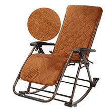 SHUAIIJUAN Sedia per il tempo libero domestico Rocking Chairs for adulti Patio giardino Sdraio Relaxer reclinabili Sedie - sedie pieghevoli Sdraio Prato Lounge for Outdoor, campeggio, spiaggia, Deck