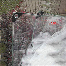 MTYLX Outdoor Multifunzionale Incatramata, Trasparente Poncho Sole Camera Impianto Capannone Trasparente Tenda Panno Aria Condizionata Curtain,a,1.5Mx3M