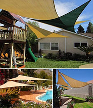 Rete ombreggiante Triangolo della Vela del Parasole, Panno Tessuto Resistente Ai Raggi UV per Posto Auto Coperto in Giardino (Size : 3.6×3.6×3.6M)