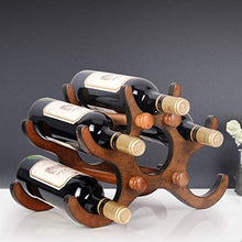 Solido Legno for Il Vino Rack casa, Vino Decorativo Rack Bottiglia di Vino Wine Rack Rack Rack Display Rack Wine Rack